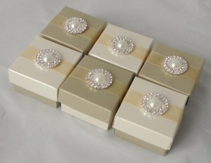 Meredith Favour Boxes Gold & Ivory